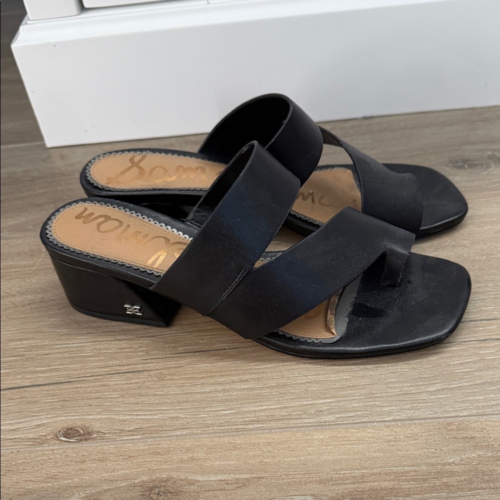 Sam Edelman Black Strappy Sandals-7